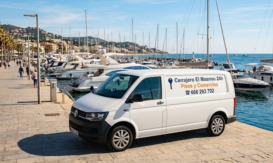 Furgoneta Cerrajero El Masnou Maresme Barcelona